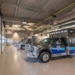 IEI General Contractors Door County EMS Project – Garage Interior 3