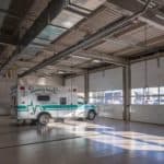 IEI General Contractors Door County Community Center Project – Garage Interior