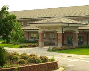 IEI General Contractors Red Smith School Project – Entrance