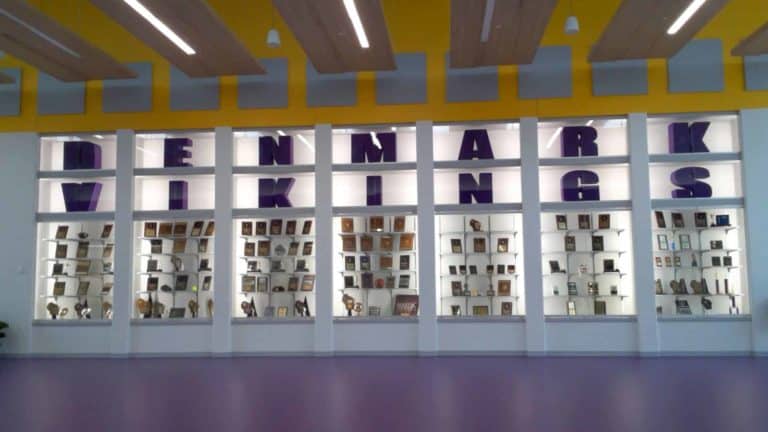 IEI General Contractors Denmark High School Gymnasium Project – Interior 9