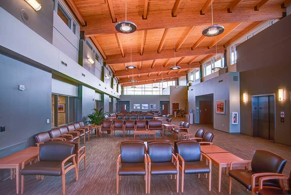 IEI General Contractors Bellin Health Marinette Project – Healthcare Center Interior