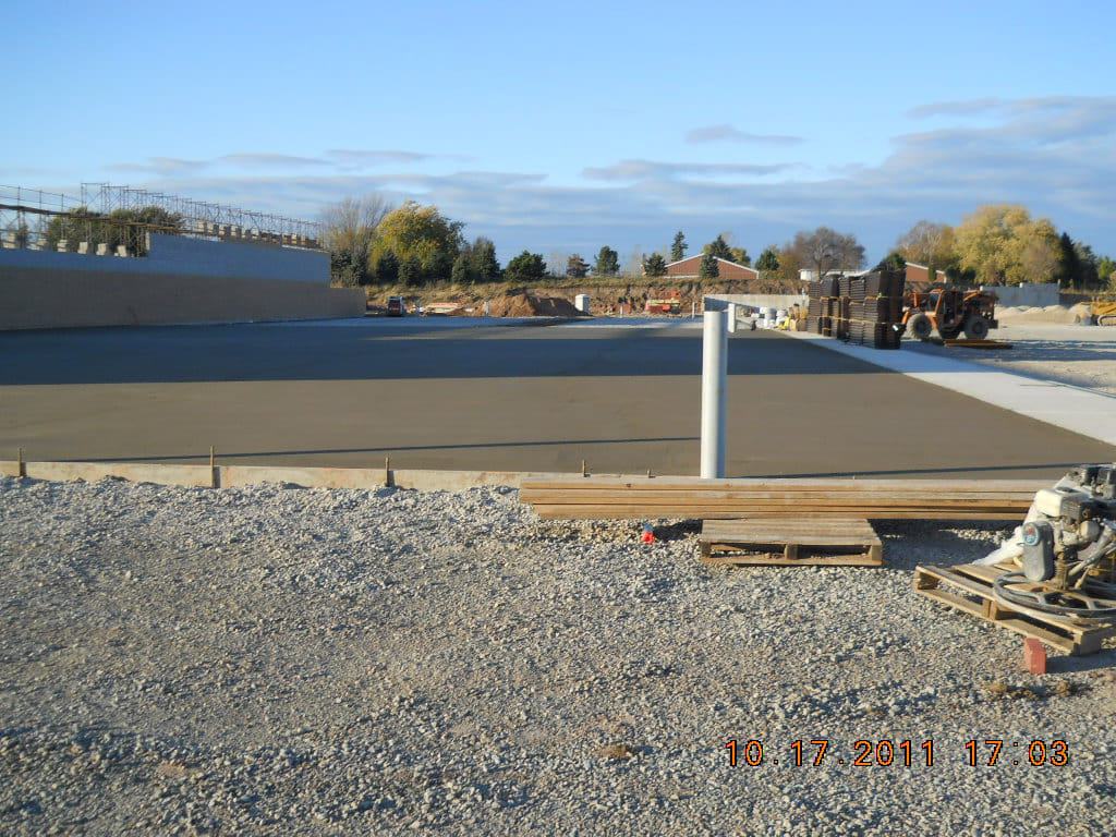 commercial concrete work